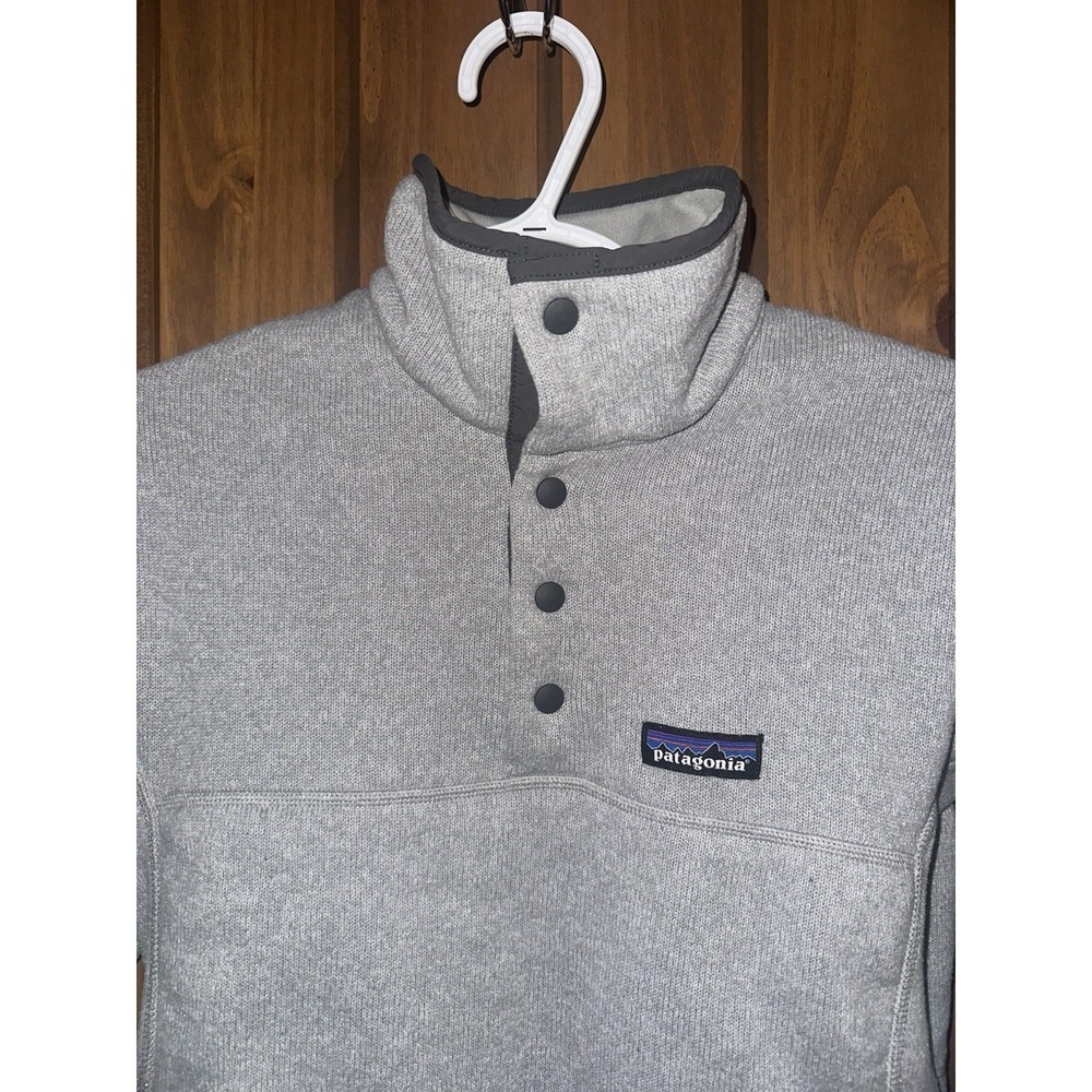 Patagonia Better Sweater Marsupial Fleece Pullover Jacket Womens XS• MINT - Picture 3 of 6